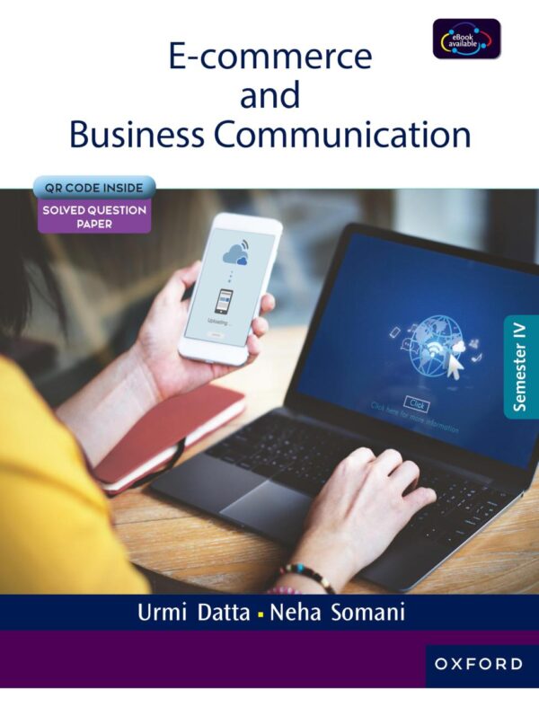 E-Commerce & Business Communication 3E textbook cover by Oxford University Press
