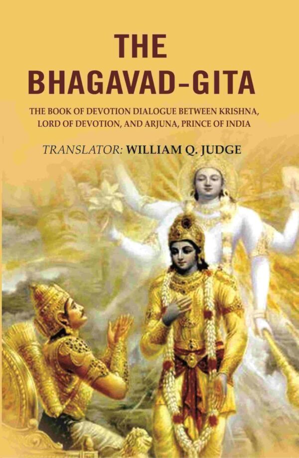 Bhagavad-Gita Book of Devotion hardcover edition featuring Krishna and Arjuna dialogue