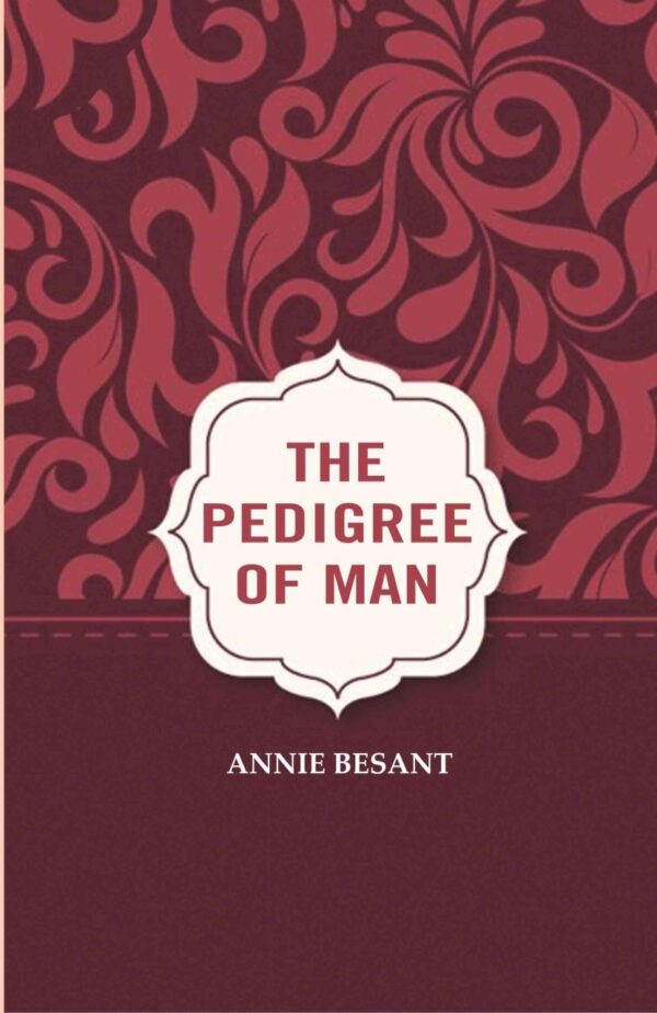 The Pedigree of Man book cover - evolutionary biology and human ancestry guide by Gyan Publishing House