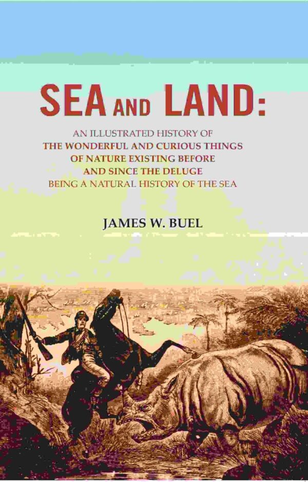 Sea and Land Illustrated History book cover - 812-page natural history with detailed illustrations of sea creatures and nature