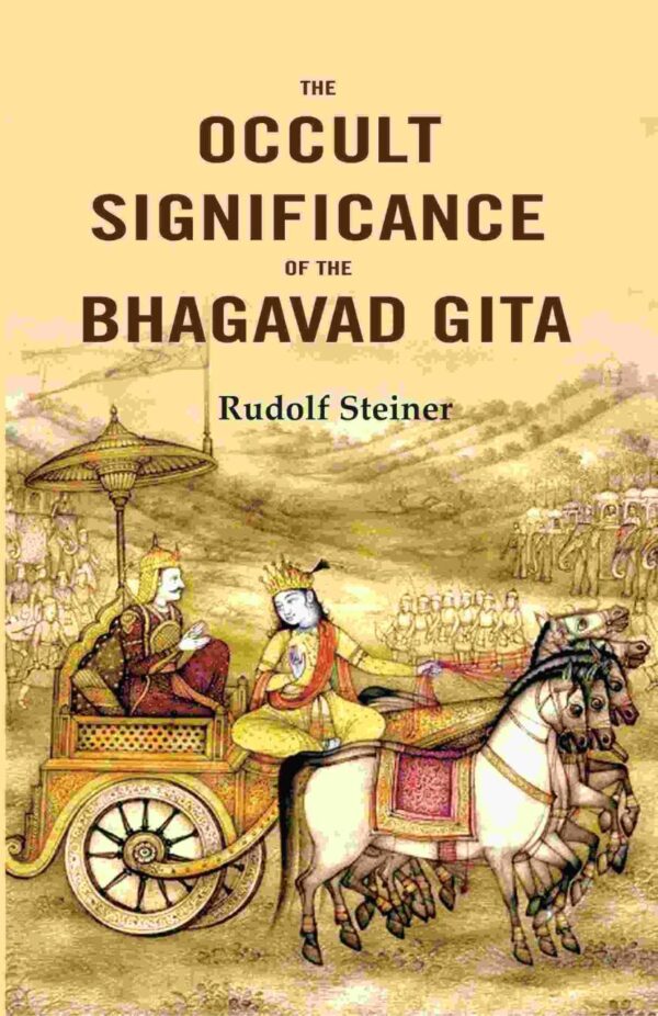 The Occult Significance of the Bhagavad Gita - spiritual wisdom book cover