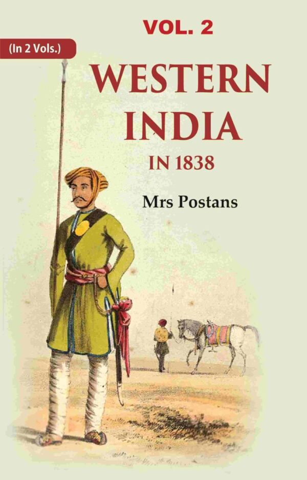 Western India in 1838 2nd Edition Hardcover Book - Historical Study of Western India