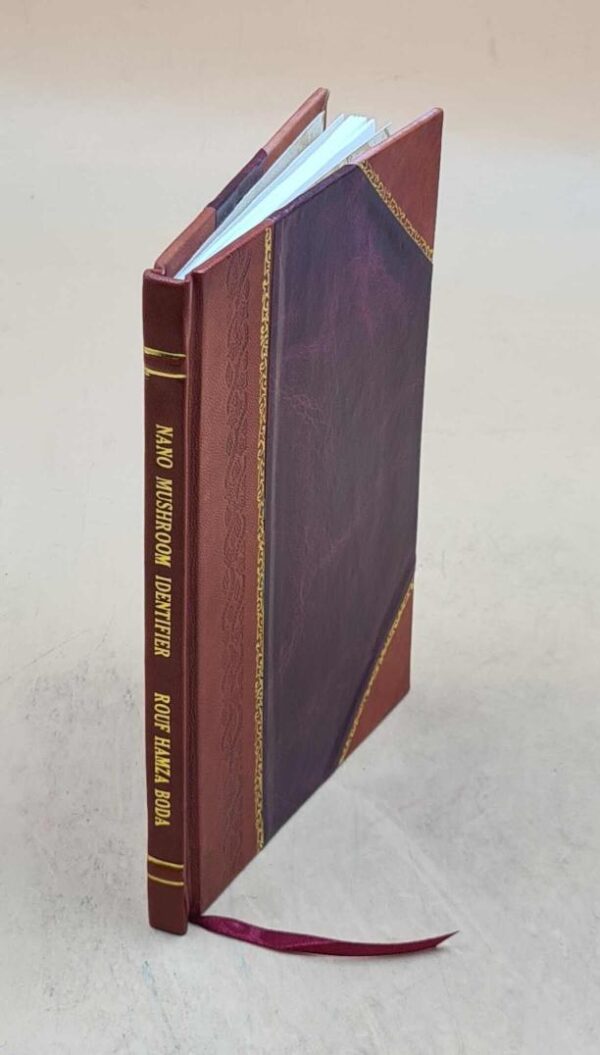 Nano Mushroom Identifier book cover - compact mushroom species identification guide