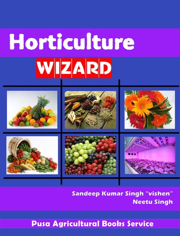Horticulture Wizard book cover - reference guide for agriculture students and gardening professionals