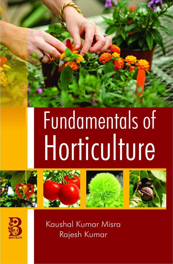 Fundamentals of Horticulture textbook cover - comprehensive guide for agriculture students