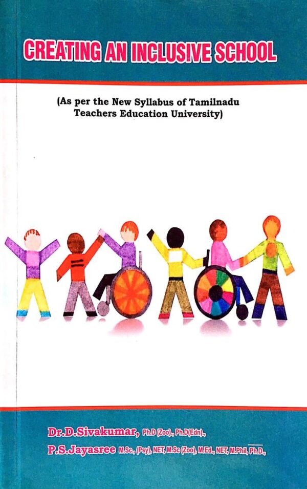 Creating an Inclusive School English Medium book cover - inclusive education guide for teachers