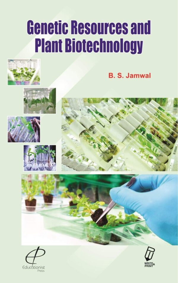 Genetic Resources and Plant Biotechnology textbook cover - comprehensive guide on plant genetics and biotechnology