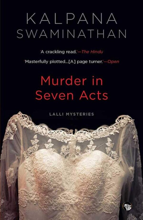 Murder In Seven Acts Lalli Mysteries crime fiction book cover
