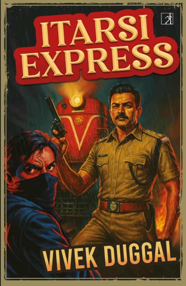 Itarsi Express crime thriller book cover - Simon and Schuster India