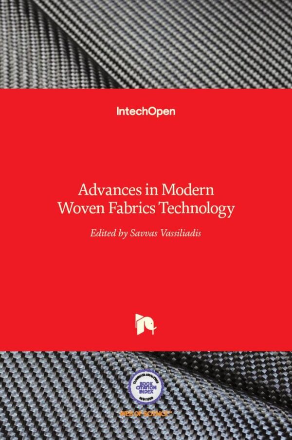 Advances in Modern Woven Fabrics Technology InTech textile engineering textbook cover