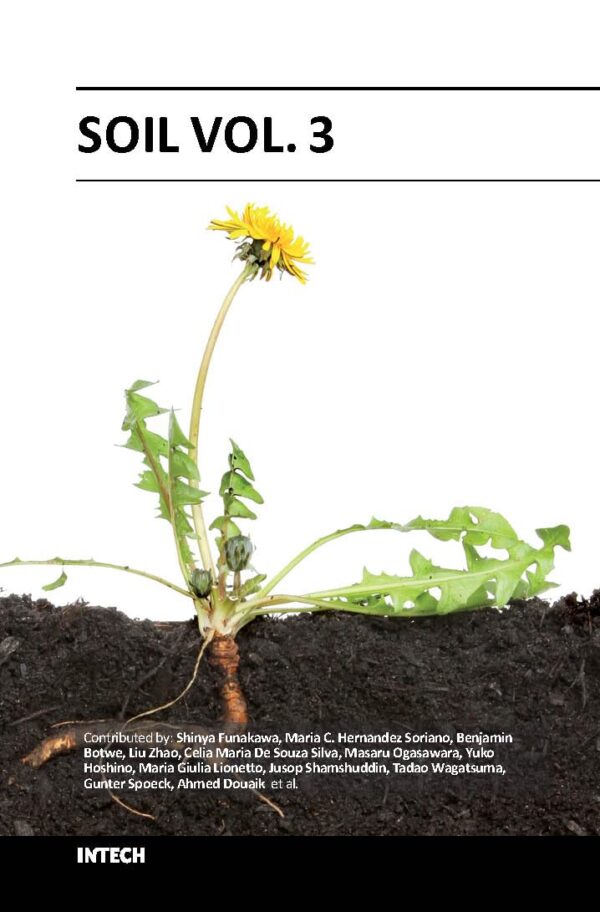 Soil Vol 3 InTech textbook cover - advanced soil science reference book