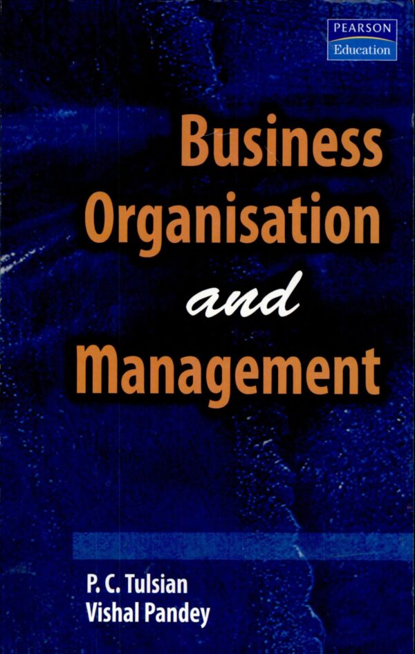 BUSINESS ORGANISATION AND MANAGEMENT - Buy Online India