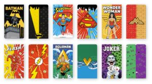 DC-Inspired Superhero Magnetic Bookmark Set