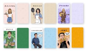 Friends-Inspired Magnetic Bookmark Set