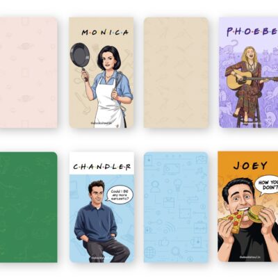 Friends-Inspired Magnetic Bookmark Set of 6 | Rachel, Monica, Joey & More