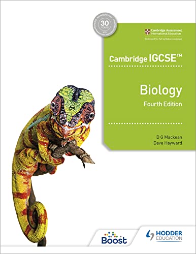 Cambridge IGCSE(tm) Biology 4th Edition