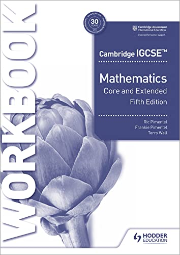 Cambridge IGCSE Core and Extended Mathematics Workbook Fifth Edition