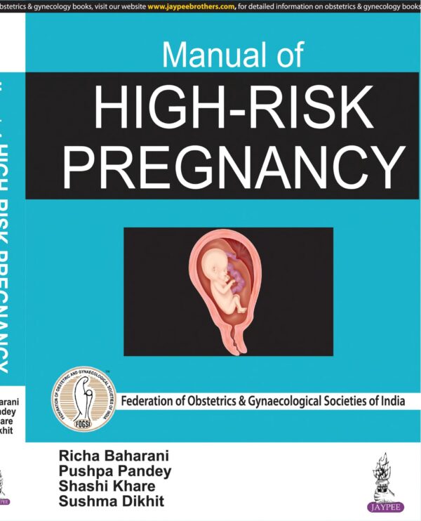 Manual of High-Risk Pregnancy - Buy Online India