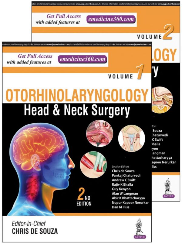 Otorhinolaryngology Vol. 1 - Buy Online India