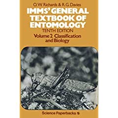 General Textbook of Entomology Structure Physiology and Development & Classification and Biology in 2 Vols