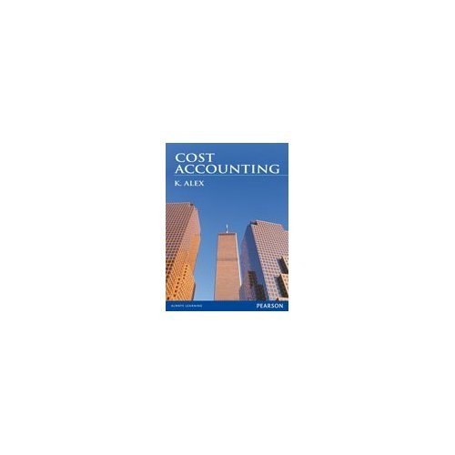 Pearson Cost Accounting, 1e
