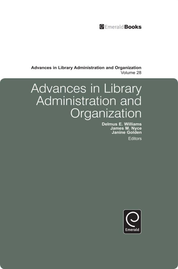 Advances in Library Administration and Organization (28)
