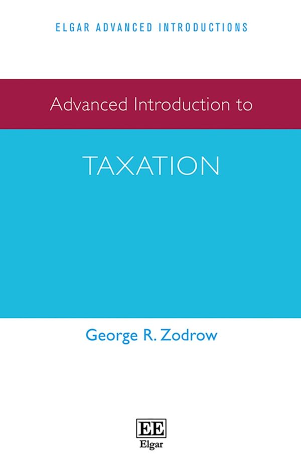 Advanced Introduction to Taxation