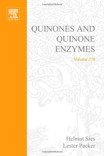 Quinones and Quinone Enzymes, Part A (Volume 378) (Methods in Enzymology, Volume 378)
