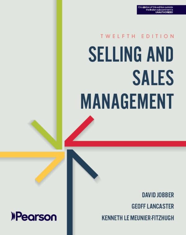 Selling and Sales Management ,12ed