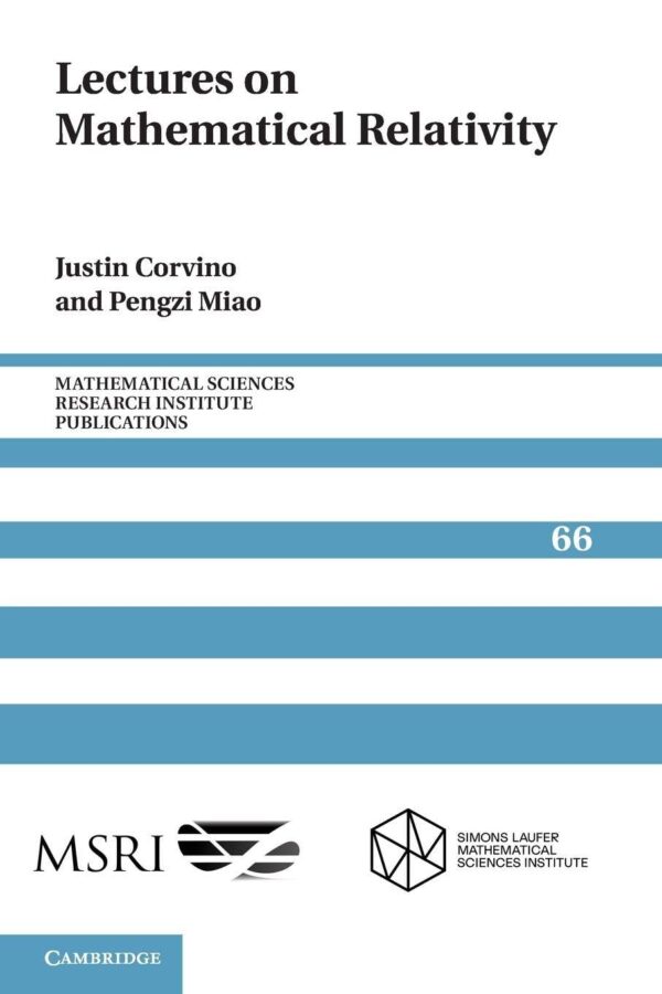 Lectures on Mathematical Relativity