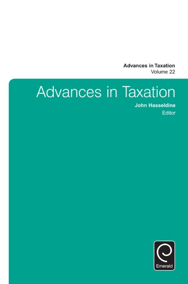Advances in Taxation: 22
