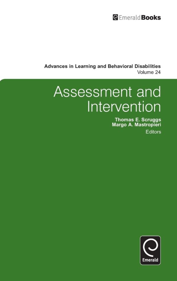 Assessment and Intervention (24) (Advances in Learning and Behavioral Disabilities)
