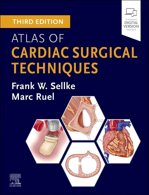 ATLAS OF CARDIAC SURGICAL TECHNIQUES 3ED (HB 2025)