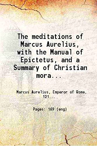 The meditations of Marcus Aurelius Antoninus