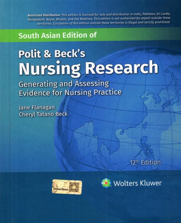 POLIT AND BECKS NURSING RESEARCH GENERATING AND ASSESSING EVIDENCE FOR NURSING PRACTICE 12ED (SAE) (HB 2026)