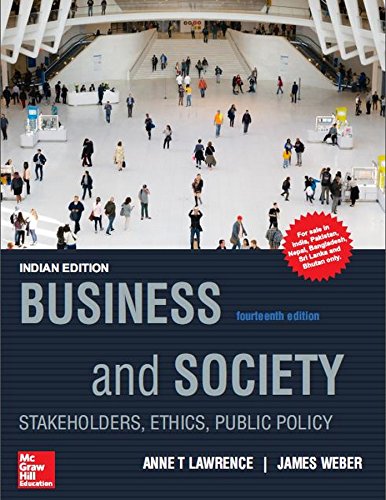 Business And Society Stakeholders Ethics Public Policy 14Ed (Pb 2018)