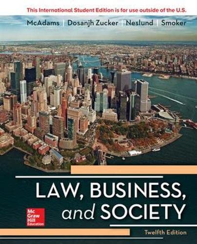 Law, Business and Society (COLLEGE IE OVERRUNS)