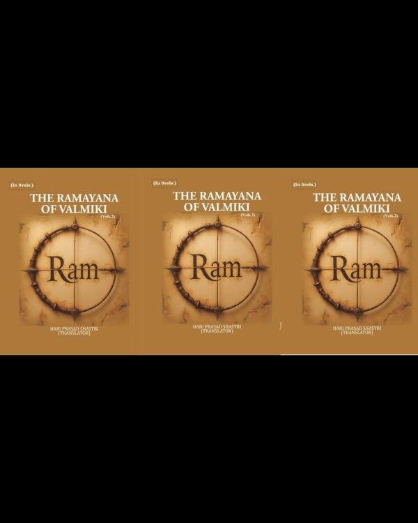 The Ramayana Of Valmiki 3 Vols. Set