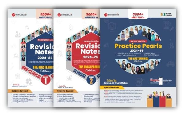 NURSING NEXT LIVE REVISION NOTES 3 VOL SET (PB 2024)