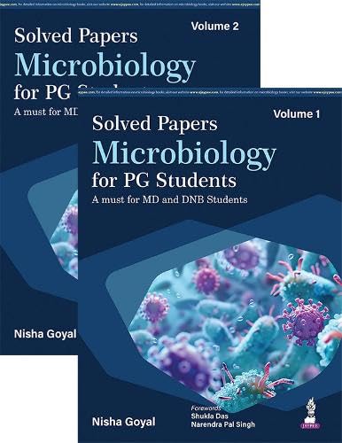 Solved Papers Microbiology for PG Students (Two Volumes): A Must for MD and DNB Students