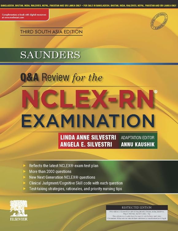 Saunders Q&A Review for the NCLEX0RN® Examination, Third South Asia Edition