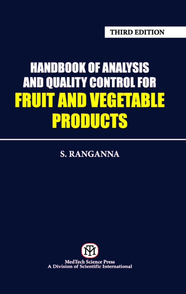 Handbook of Analysis and Quality Control for Fruit and Vegetable products