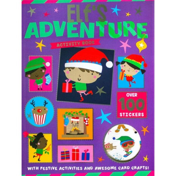 Sticker Activity Books Elf'S Adventure Activity Book