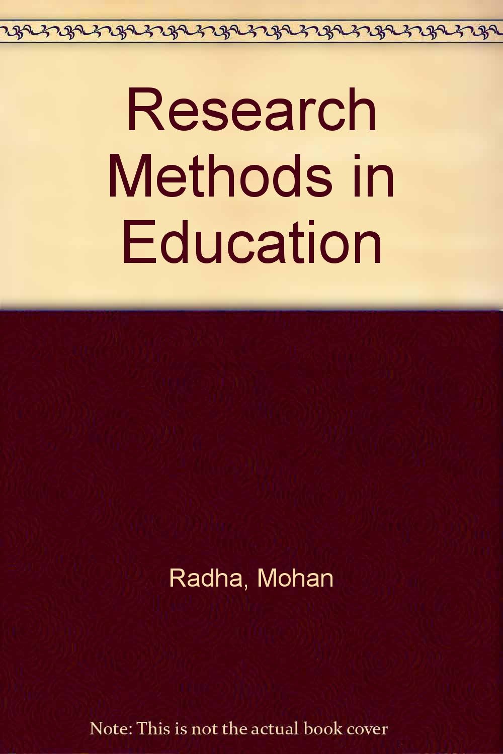 Research Methods in Education
