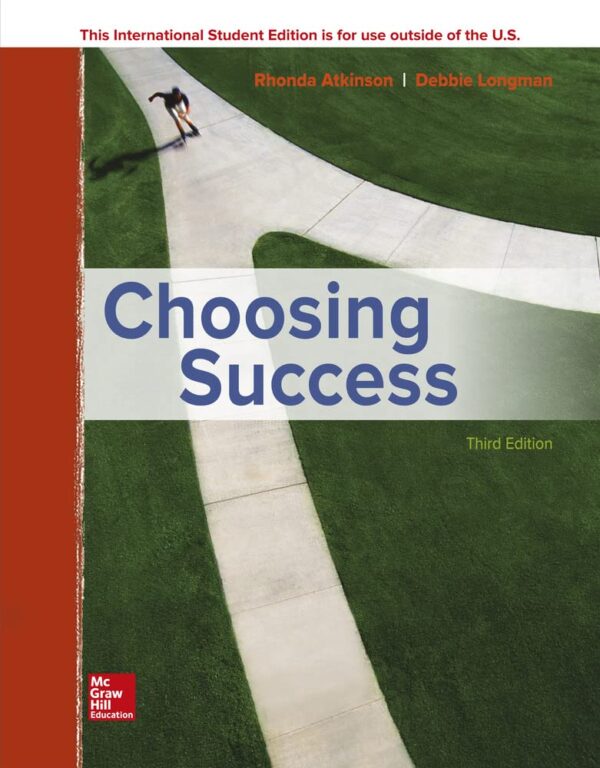 ISE Choosing Success (ISE HED STUDENT SUCCESS)