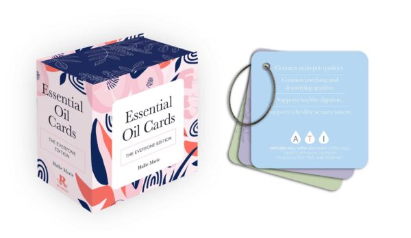 Essential Oil Cards: The Everyone Edition Full-color Cards With Metal Ring-hold