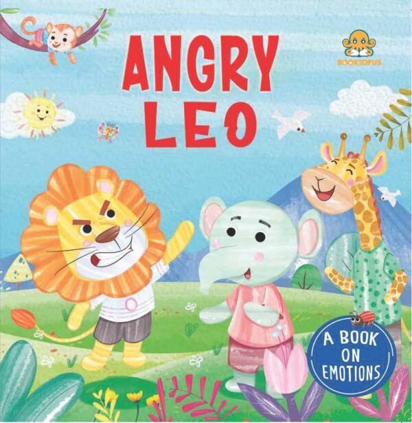THE ANGRY LION EMOTION BOARD BOOK