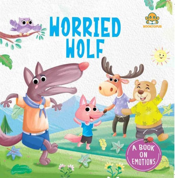 THE WORRIED WOLF EMOTION BOARD BOOK