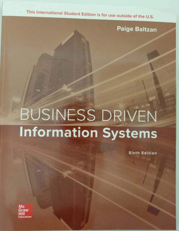 ISE Business Driven Information Systems