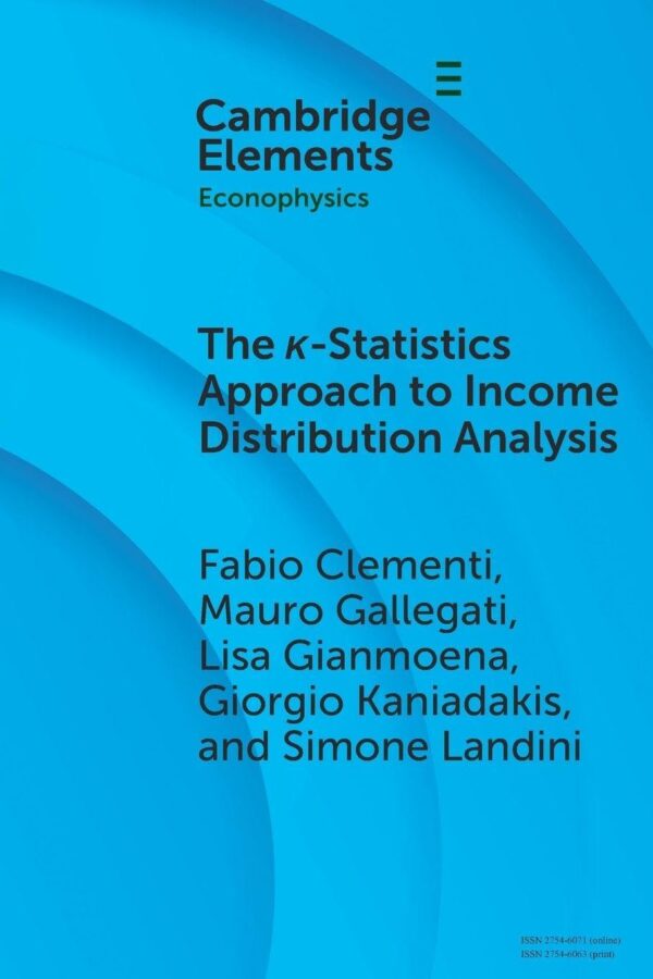 The ?-statistics Approach to Income Distribution Analysis (Elements in Econophysics)